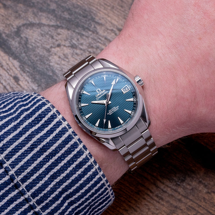 2013 Omega Seamaster Aqua Terra Blue "Skyfall" 38.5mm 231.10.39.21.03.001