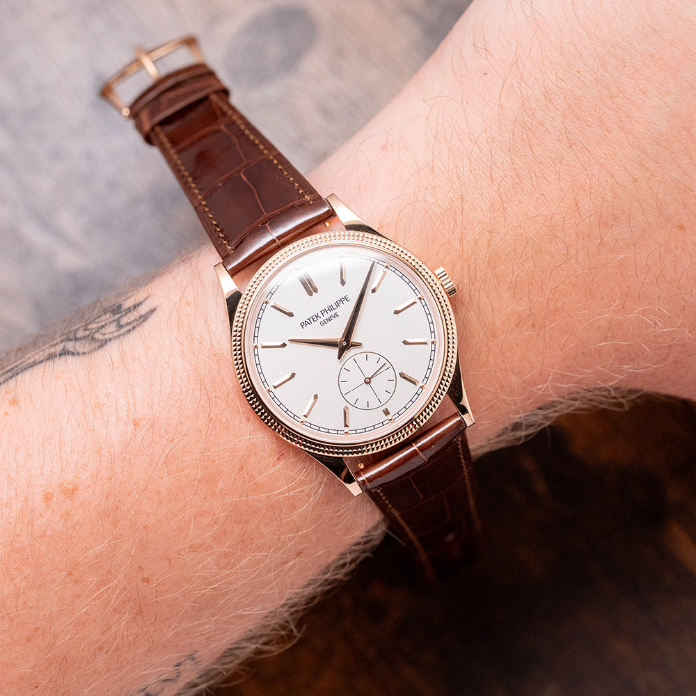2026 Unworn Patek Philippe Calatrava 18ct Rose Gold 39mm 6119R