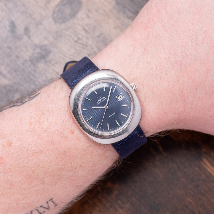 1972 Omega De Ville Automatic 'UFO' Pebble 38mm 166.155