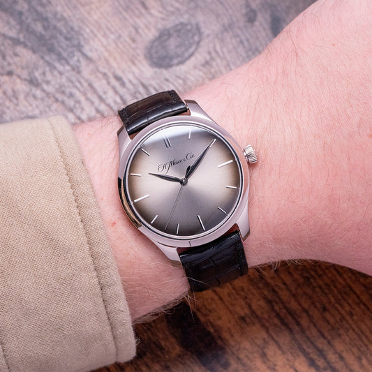 2019 H. Moser & Cie Endeavour White Gold Grey Fumé  40mm