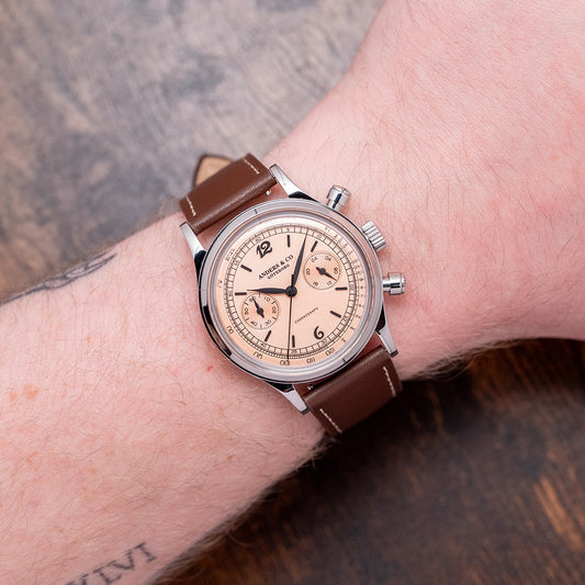 2025 Anders & Co AC1 Chronograph 'Rose' Dial 38mm