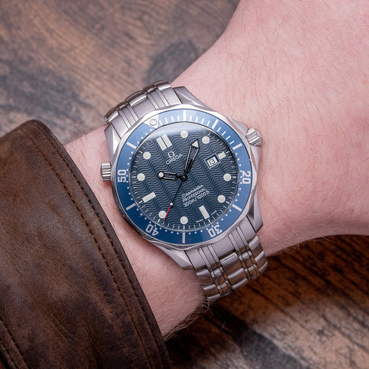 1998 Omega Seamaster 300M Quartz 41mm Blue 2541.80.00