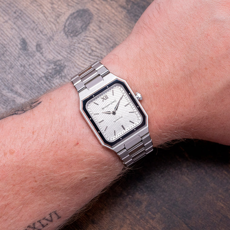 2024 Benjamin James Scarifour Classic Silver Quartz 31mmx40mm