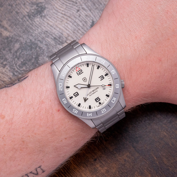 2024 Elliot Brown Holton Auto GMT Whiteout Frosted Steel