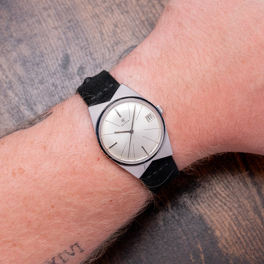 1950s CYMA Executive Automatic 'Bow Tie' 32mm