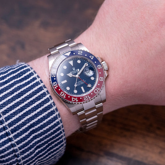 2019 Rolex GMT-Master II 18ct White Gold Pepsi 126719BLRO