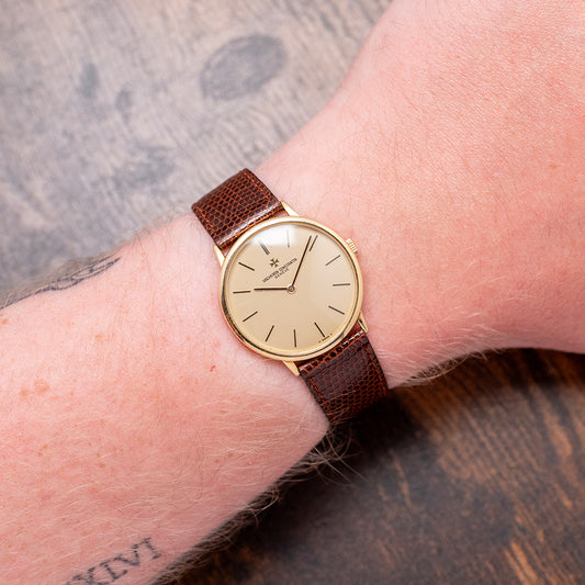 1960s Vacheron Constantin 18ct Yellow Gold Manual 31mm 39015