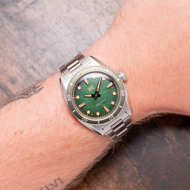 2022 HVD SpectreDiver Emerald Manual Limited Edition 40mm