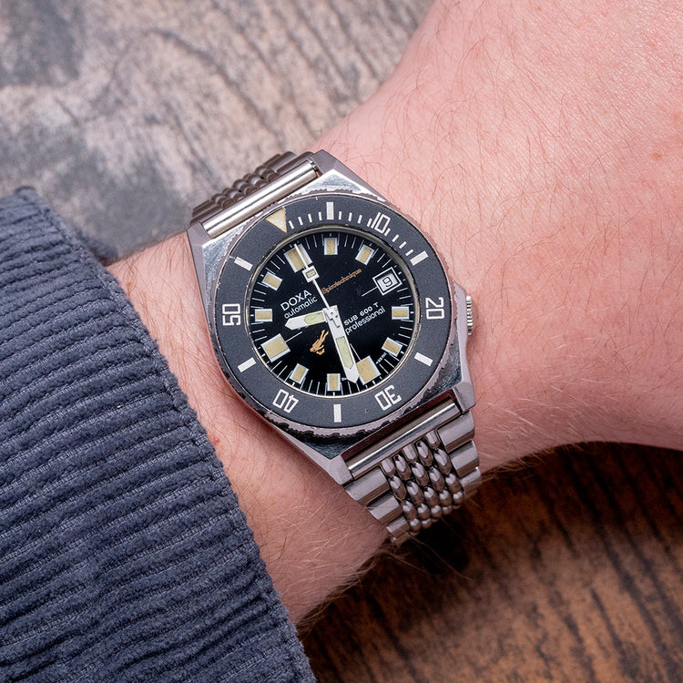 1970s Doxa SUB 600 T Spirotechnique 39mm Auto