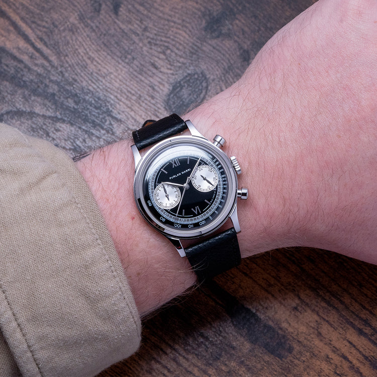 2021 Furlan Marri Laccato Nero Chronograph 1022-A