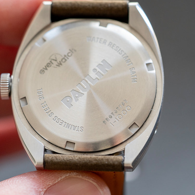 2022 Paulin 'Prototype' 1-1000 Green Dial 'EveryWatch' 35mm - vault