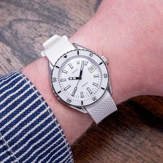 2021 Doxa Sub 200 White Pearl 42mm 799.10.011.23