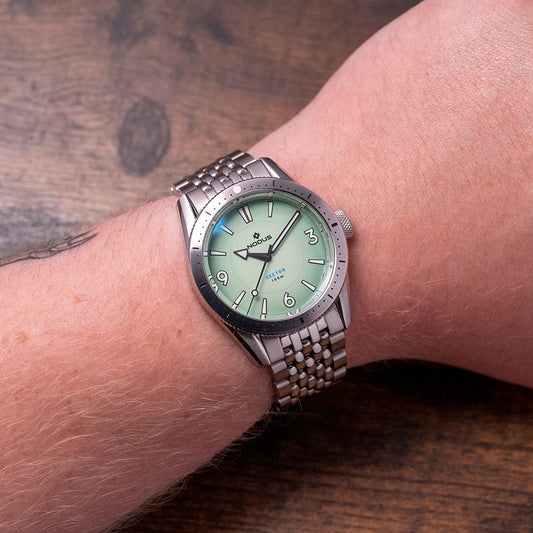 2021 Nodus Sector Dive Seafoam Green Dial Automatic
