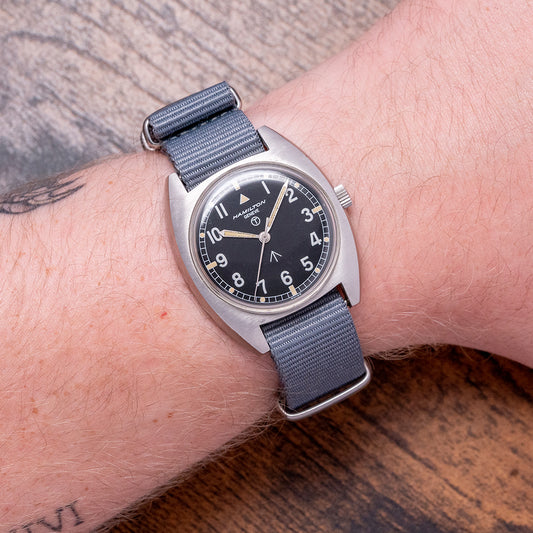 1974 Hamilton Geneve 6bb RAF Issued Military Watch