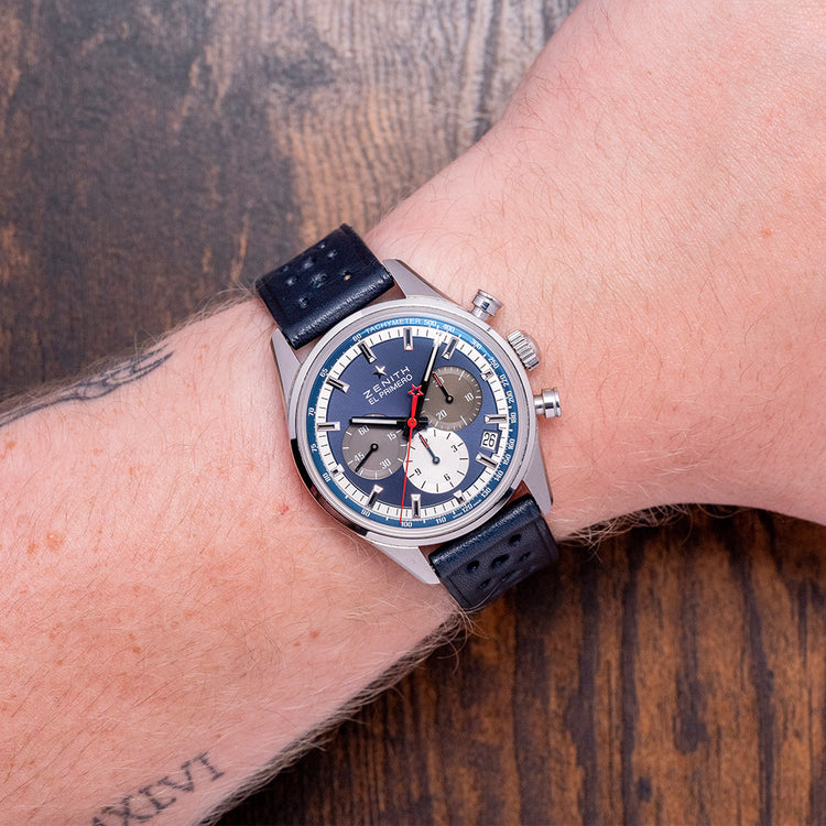 2010s Zenith Chronomaster El Primero 38mm Blue 03.2150.400