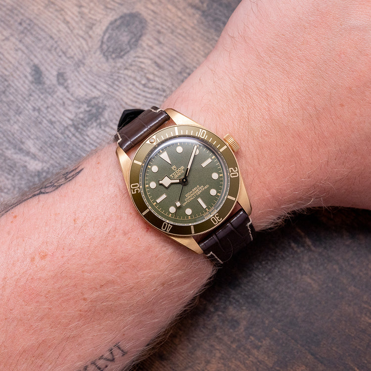 2021 Tudor Black Bay 58 18ct Gold Green Dial 79018V