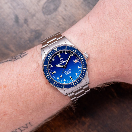 2025 Helicon Master 62 Dive Watch Ultramarine MbE 38.5mm