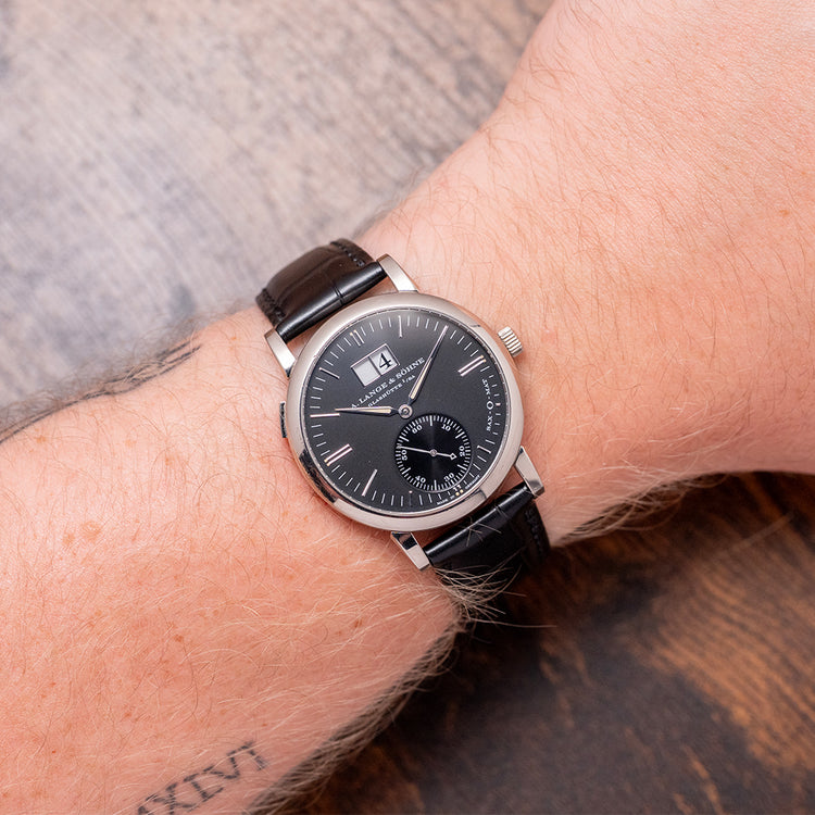 1999 A. Lange & Söhne Langematik 37mm White Gold 308.027