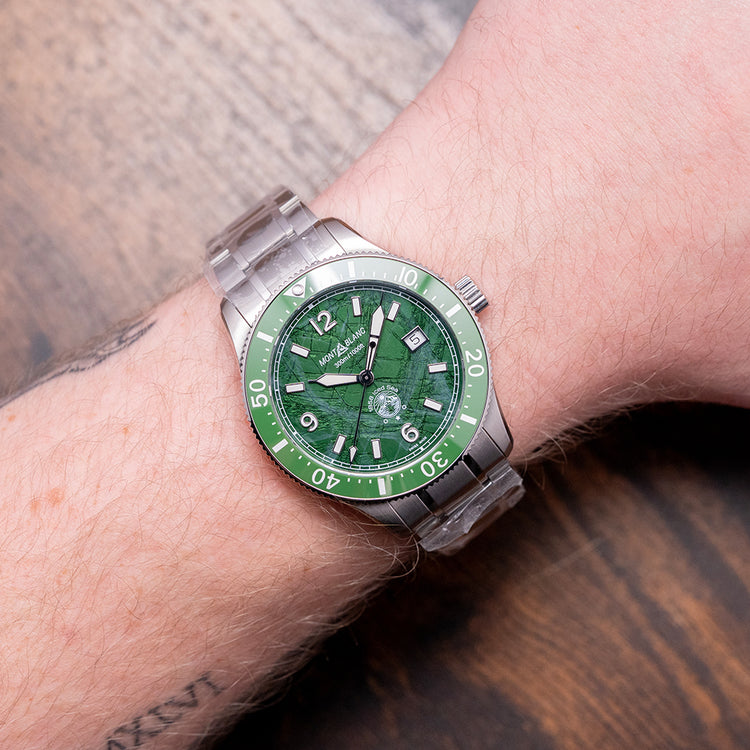 2025 Montblanc Iced Sea Automatic Green 41mm 129373