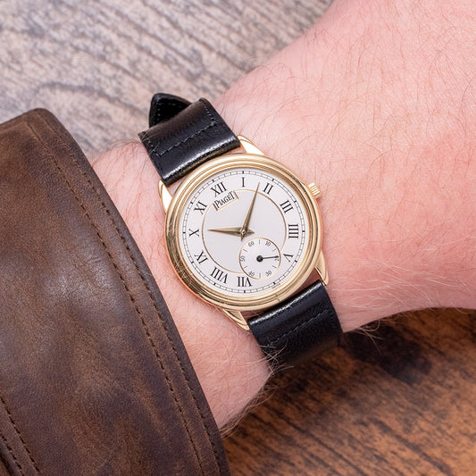 1990s Piaget Gouverneur 18ct Yellow Gold Manual 33mm