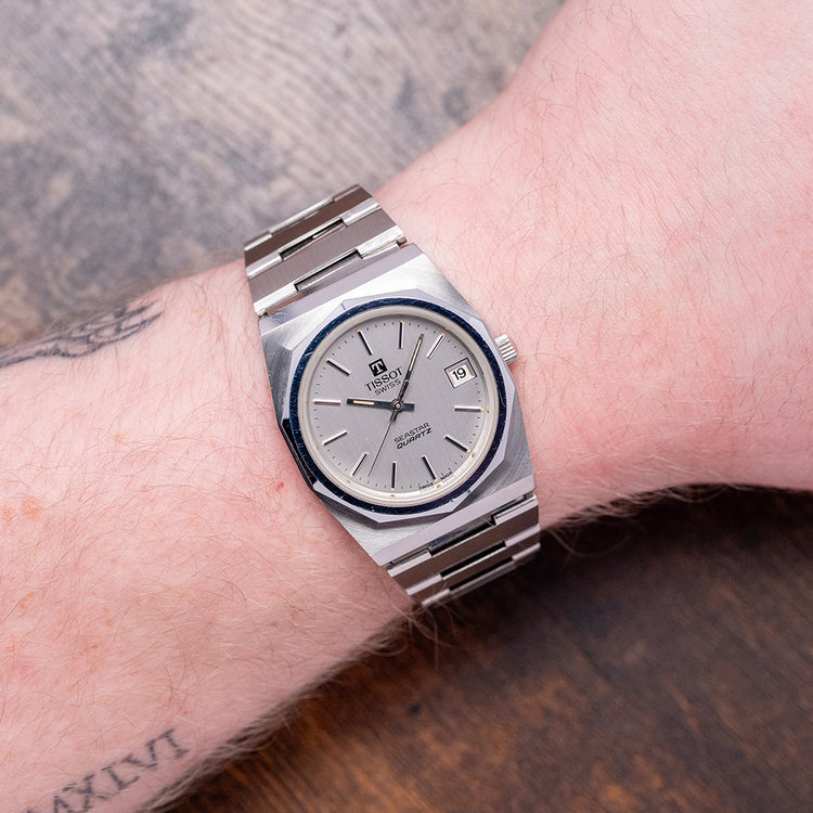 1970s Tissot Seastar Quartz 'PRX' 35mm on Bracelet 40641