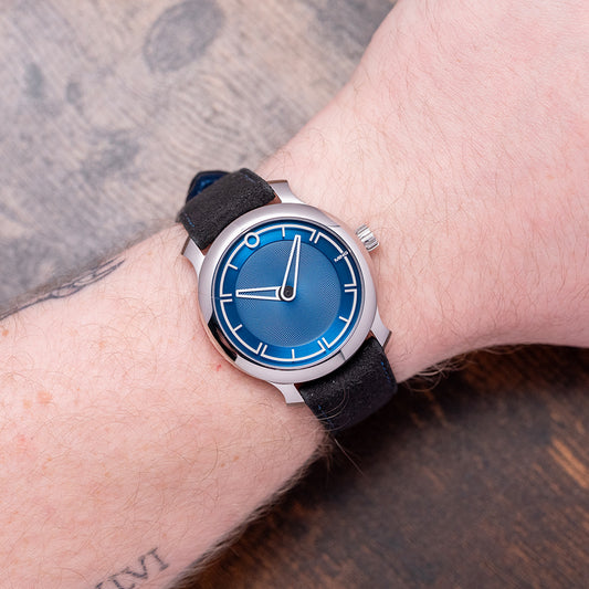 2022 Ming 17.09 Blue Dial Automatic 38mm on Strap