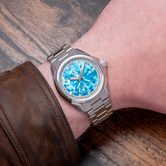 2023 Zelos Swordfish Field 38mm Mosaic Mother of Pearl