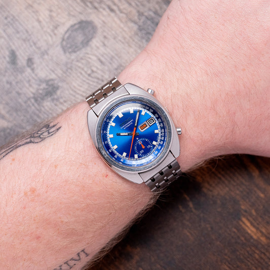 1974 Seiko Automatic Chronograph 'Bruce Lee' Blue 6139-6012