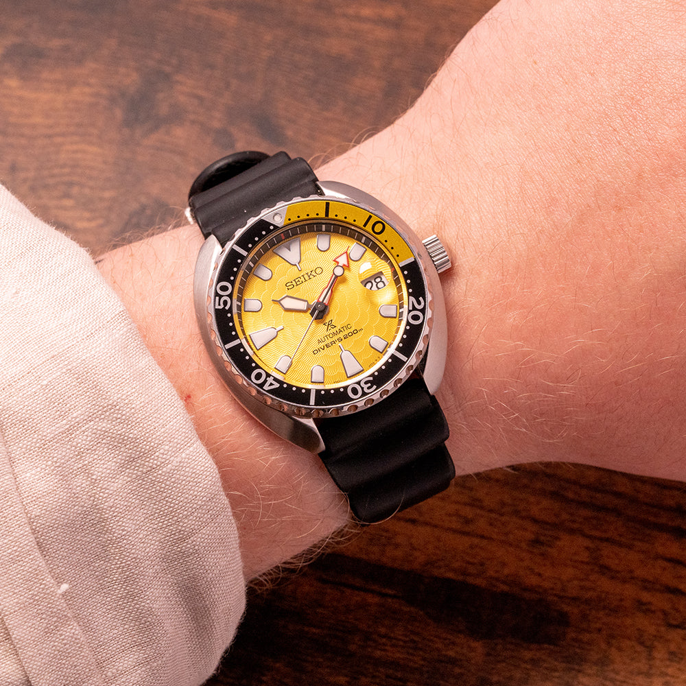 Seiko hotsell turtle yellow