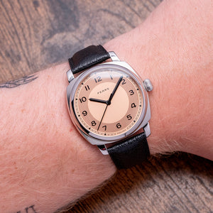 2024 Fears Brunswick 40mm Copper Salmon Automatic