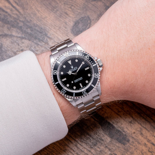 2000 Rolex Submariner No-Date Black "2-Liner" 40mm 14060M