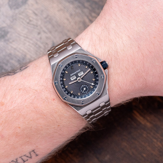 1990s Audemars Piguet Royal Oak Offshore Triple Date 38mm 25807ST