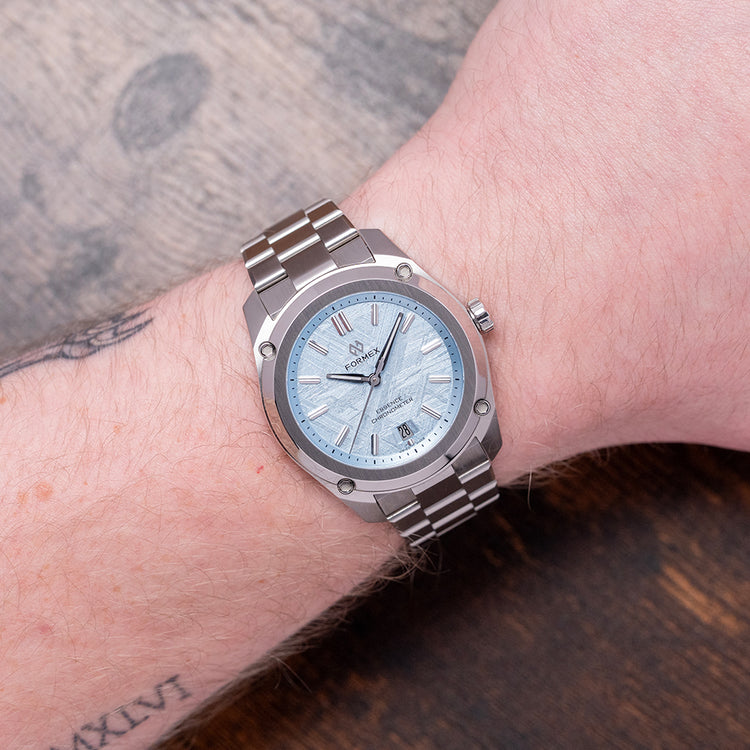 2025 Formex Essence ThirtyNine Auto "Space Glacier" on Bracelet