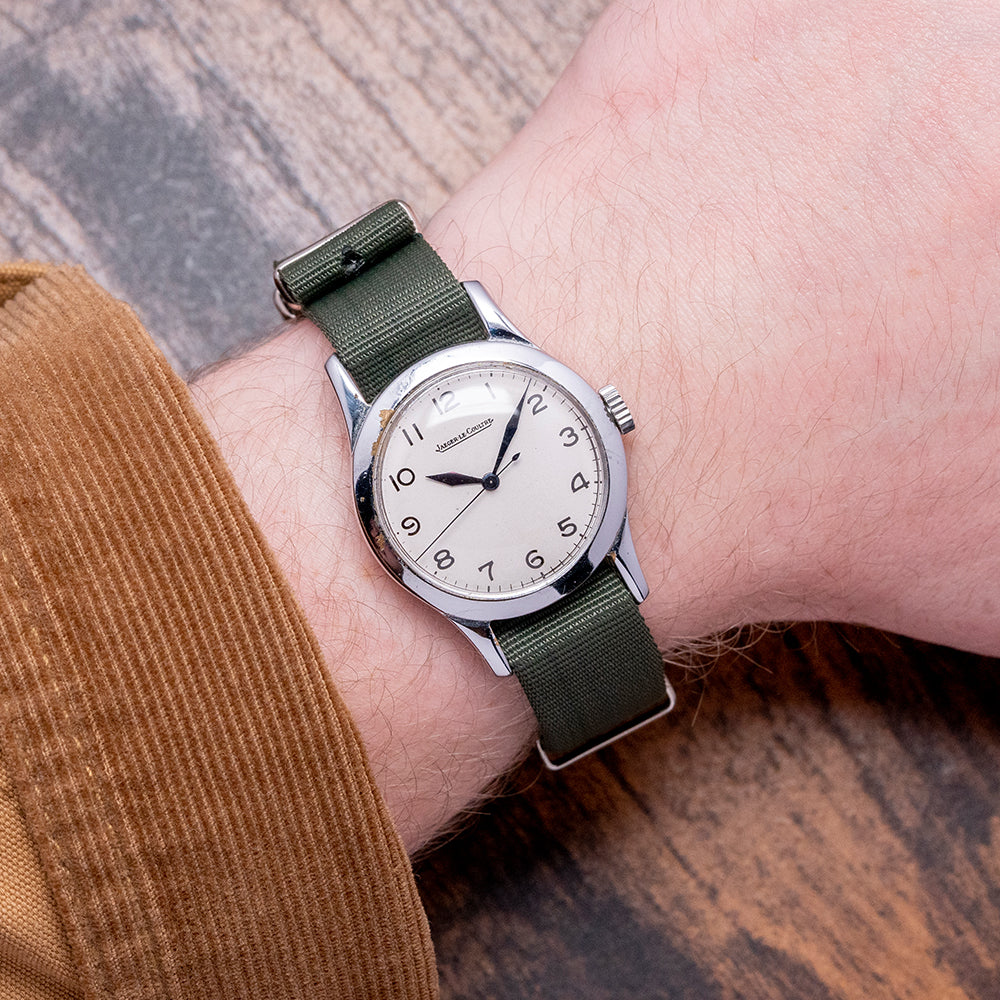 Jaeger Pilot Raleigh 1943 Jaeger-LeCoultre 6B/159 Pilot Navigator RAF 32mm – KibbleWatches