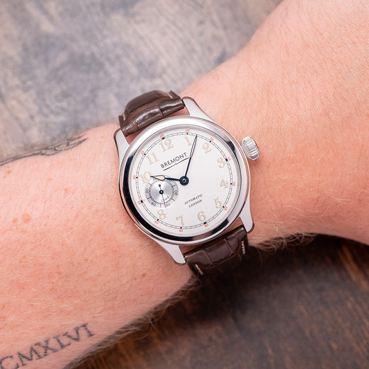 2010s Bremont Wright Flyer 18ct White Gold Limited 43mm