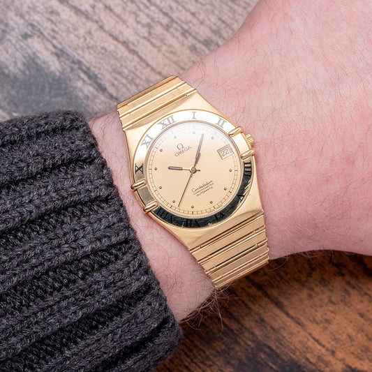 1986 Omega Constellation Automatic 18ct Gold 368.1075