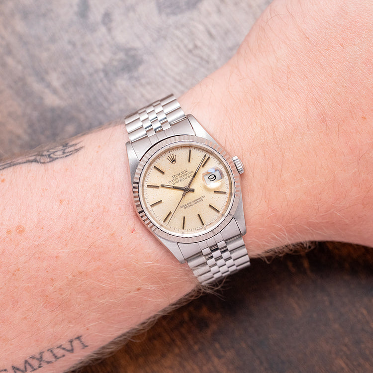 1992 Rolex Datejust 36mm Fluted Bezel on Jubilee 16234