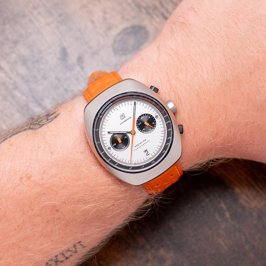 2024 Autodromo Prototipo Chronograph White 42mm