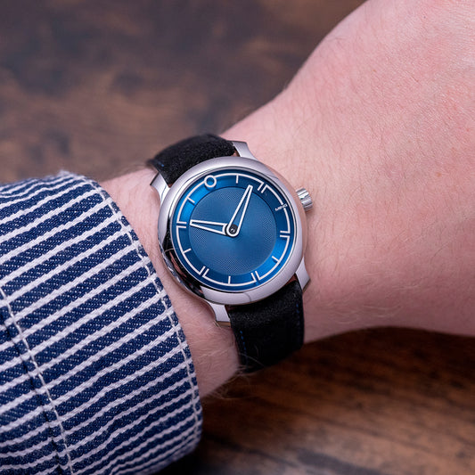 2022 Ming 17.09 Blue Automatic + Ming Tray