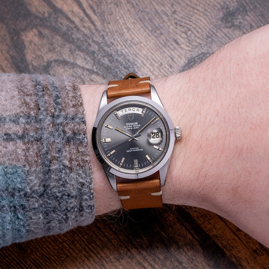 Near NOS 1969 Tudor Prince Day/Date Jumbo 38mm 7017/0