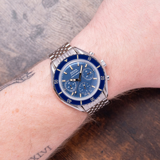 2020s DOXA SUB 200 C-Graph 'Caribbean' Blue 45mm