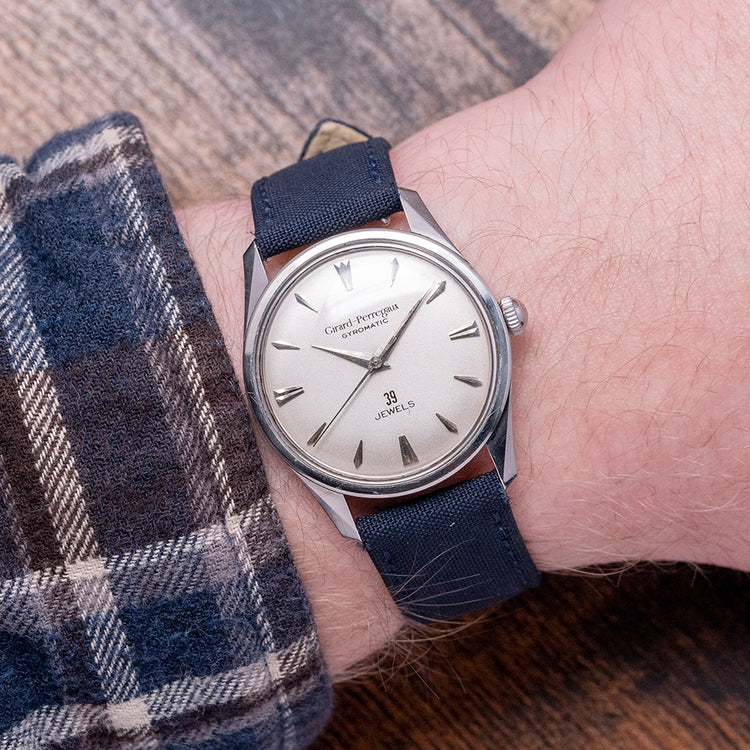 1960s Girard-Perregaux Gyromatic 39 Jewels Automatic 33.5mm