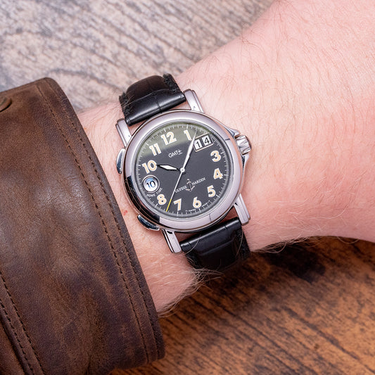 1990s Ulysse Nardin San Marco Big Date GMT 37mm 223-22
