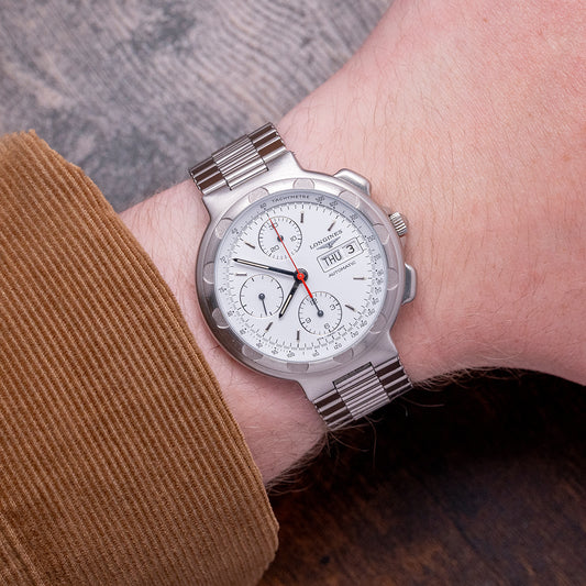 1987 Longines Conquest Chronograph Automatic 40mm 674.4943