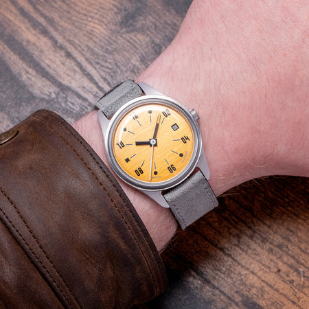 2021 Paulin Neo B Orange Dial with Date Automatic