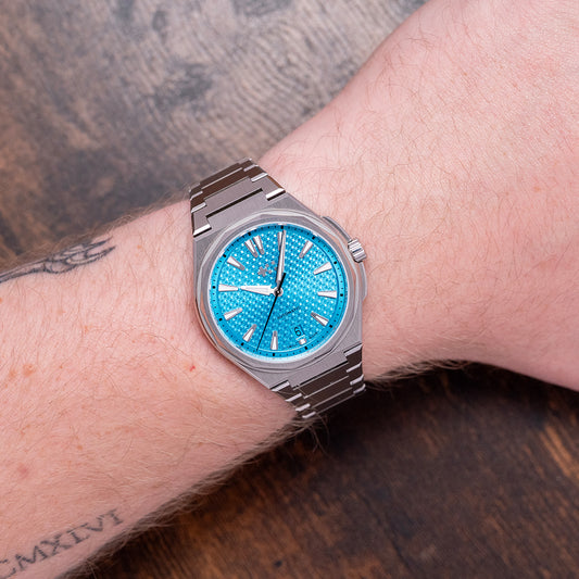 2024 Christopher Ward The Twelve 38mm Ice Cream Blue
