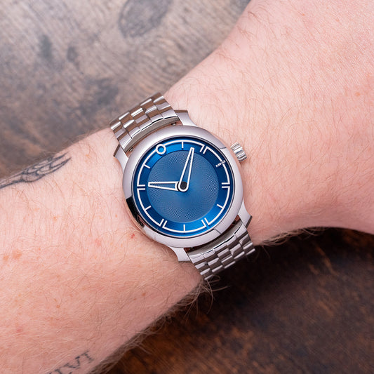 2022 Ming 17.09 Blue Dial Automatic 38mm on Bracelet