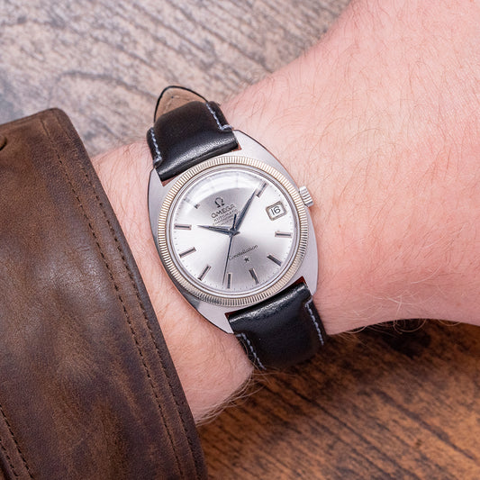 1968 Omega Constellation "C-Case" White Gold Bezel 168.027