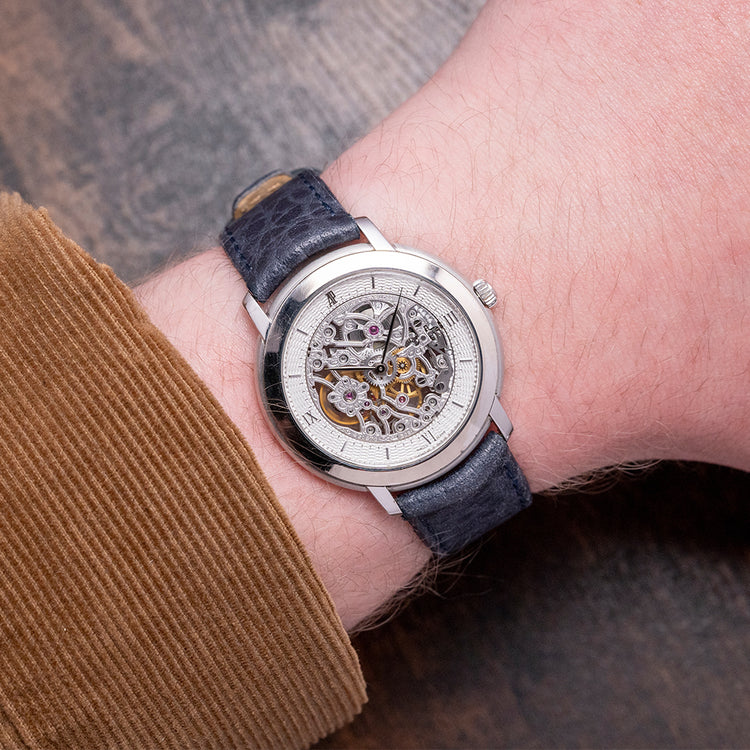 1990s Audemars Piguet Jules Audemars Skeleton 18ct White Gold 36mm 15058BC