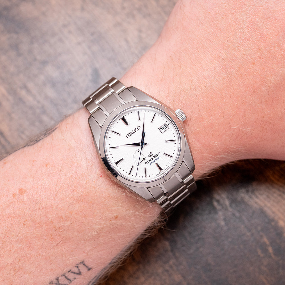 2016 Grand Seiko Spring Drive 'Snowflake' Titanium 41mm SBGA011
